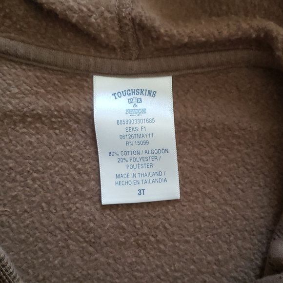 Toddler Sweatshirt Jacket - Picture 3 of 3